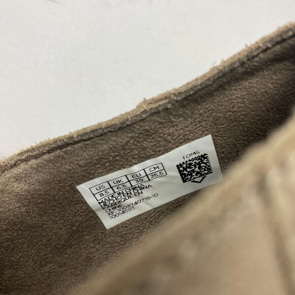 TOMS Women's Beige Suede Slip On Booties Size 8.5 - Picture 4 of 5